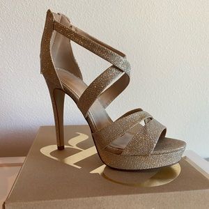 Gold Charlotte Russe Heels